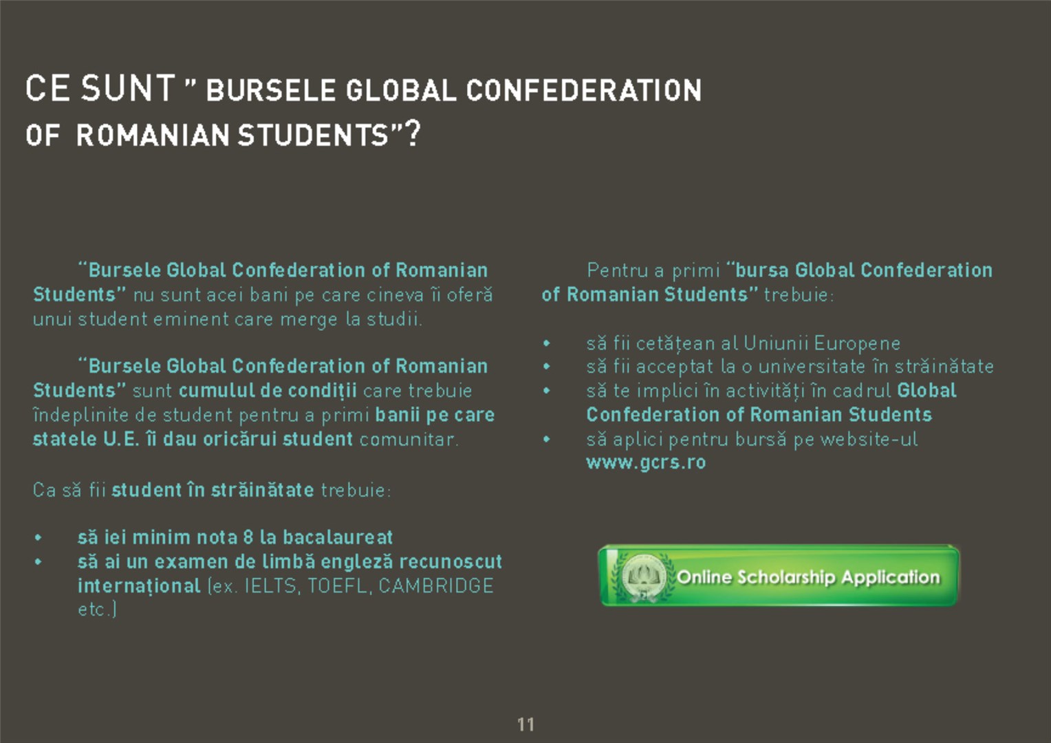 Global Confederation of Romanian Students
